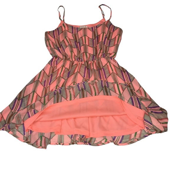 Poetry MultiColor Spaghetti Strap Lined Mini Sundress Dress - Women’s Medium - Picture 6 of 12